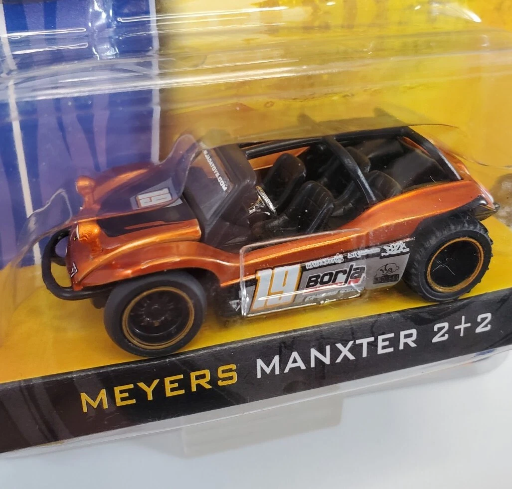Jada Toys Meyers Manxter 2+2 VDubs Wave 3 2007 Orange/Black #12062-035