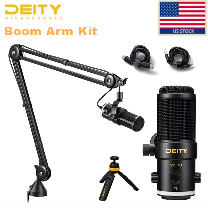 Deity VO-7U Boom Arm Kit USB Dynamic Podcast Microphone with RGB