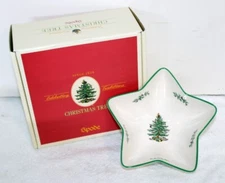 Spode Christmas Tree 7" Star Bowl ~ England ~ In Open Box ~ Excellent ++++