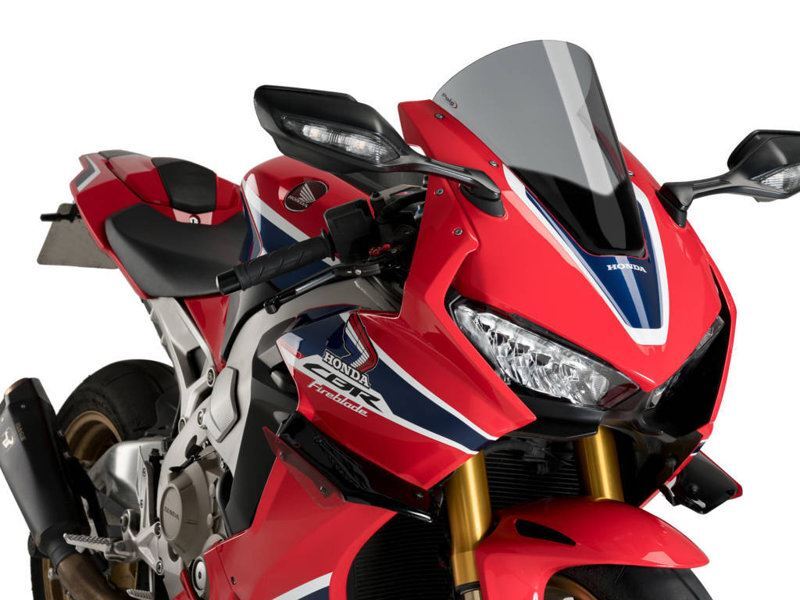 Puig Light Smoke R-Racer Screen Honda CBR1000 RR Fireblade 2017-2019