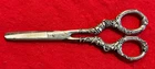 GORHAM STERLING SILVER HANDLE 6 3/4" GRAPE SHEARS - GRAPE MOTIF