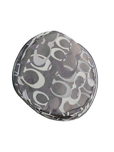 Coach Y2K Women's Black And Gray Signature Monogram Bucket Hat M/L - Picture 4 of 8