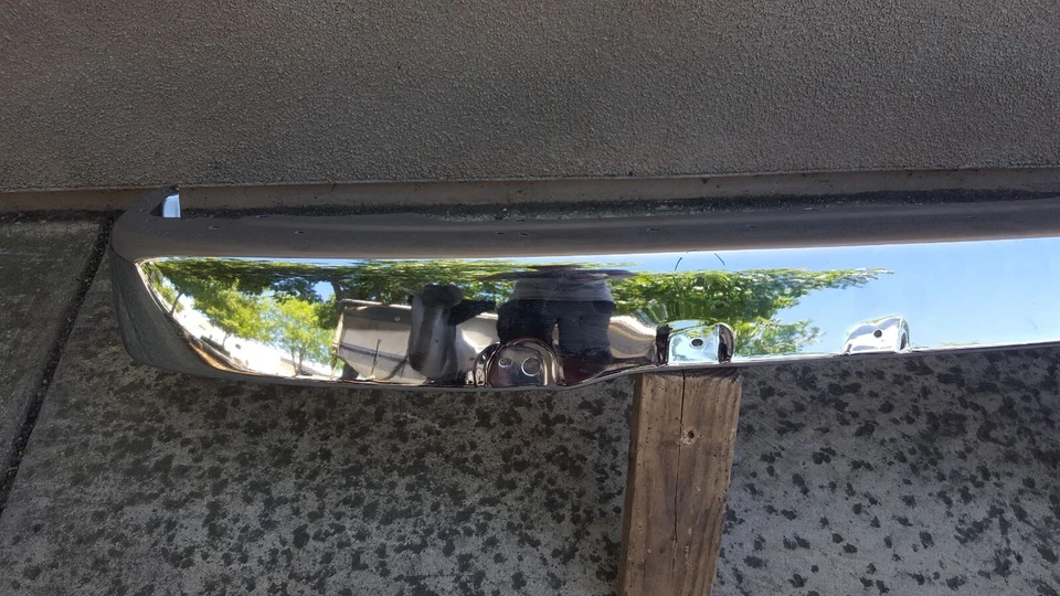 1999-2002 TOYOTA 4RUNNER 4-RUNNER CAPA DE PARA-CHOQUE DIANTEIRO CROMADA FABRICANTE DE EQUIPAMENTO ORIGINAL BX111 - Imagem 4 de 4