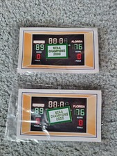  2000 NCAA Men's Basketball National Champions Two (2) Pins MICHIGAN STATE NEW