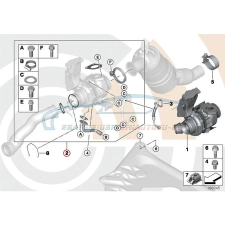 Turbolader BMW 1 Coupe  118 d (E82)