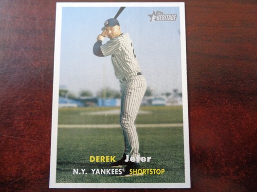 2006 Topps Heritage Derek Jeter #23-YANKEES