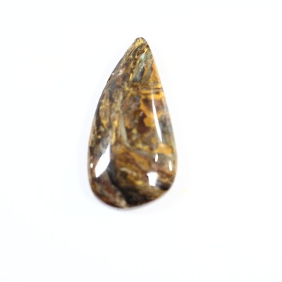 Pietersite Cabochon 30 x 15 x 5 mm Nice Gold Flecks        LS-2