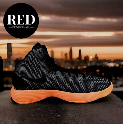 Nike Hyperdunk 2017 Black Orange Basketball Shoes 897631-007 