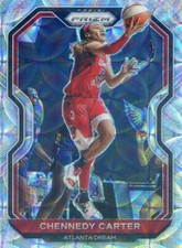 2021 Panini Prizm WNBA CHENNEDY CARTER #49 PREMIUM BOX SET SCOPE PRIZM #79/99