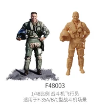 Galaxy F48003 1/48 FIGHTER PILOT USED IN CONJUNCTION FOR F-35A/B/C FIGHER MODEL