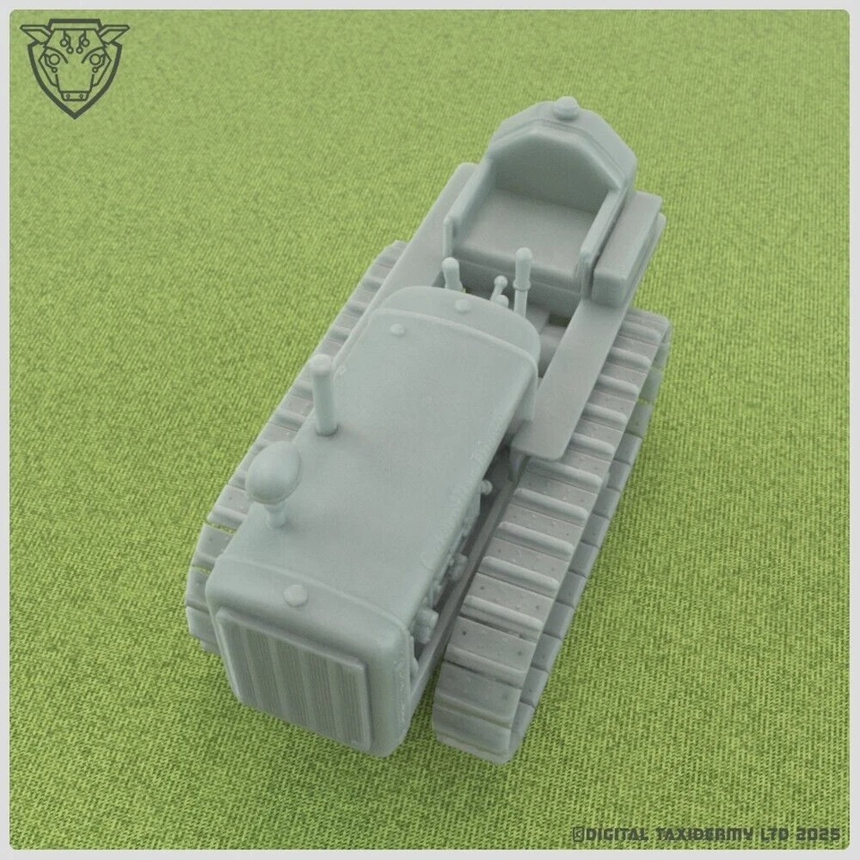 Caterpillar D2 - Modern - 3D Printed Model - tabletop gaming and model railway - Image 3 of 4