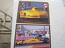 NHRA Original 1995 Bruce Allen & Edmond Richardson Slick 50 Drag Racing Handouts