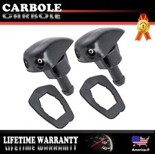 Set of 2 PCS Washer Spray Wiper Nozzle Sprinklers For Ford Window Windshield New