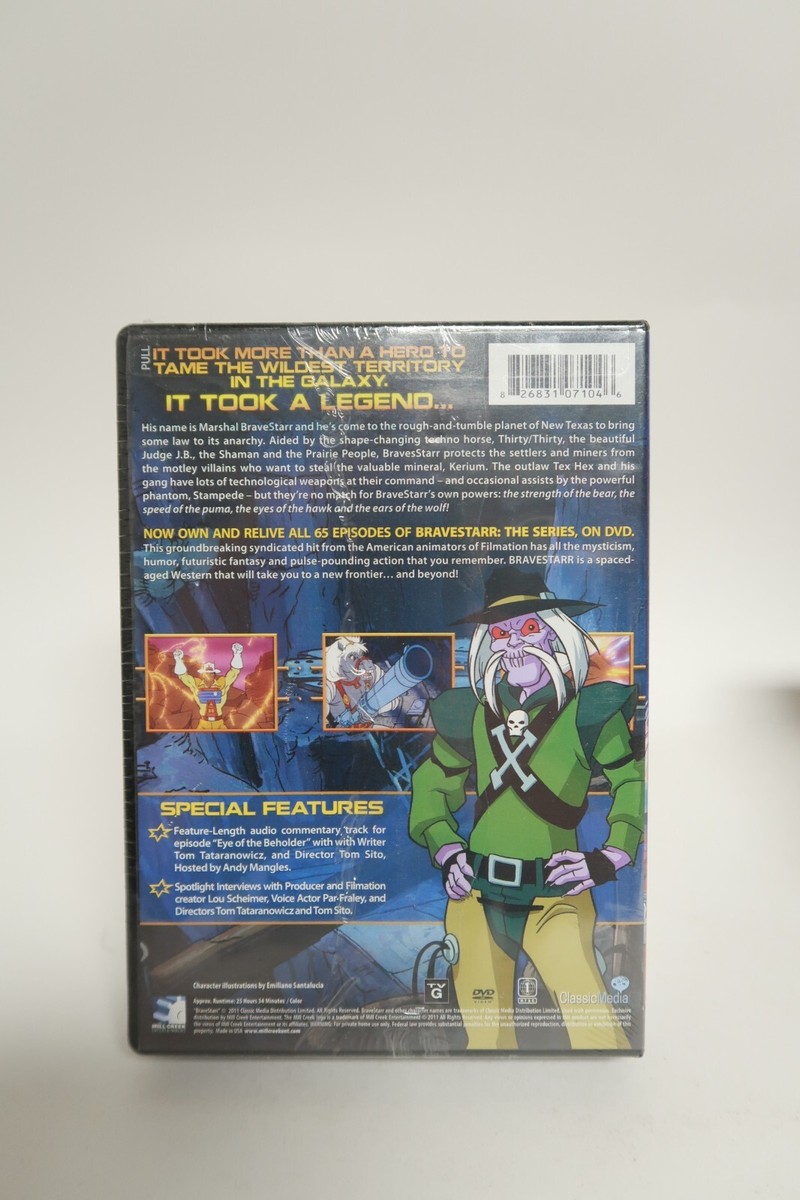 BraveStarr: Complete Series (DVD, 2011, 7-Disc Set) for sale BraveStarr: Complete Series (DVD, 2011, 7-Disc Set) for sale