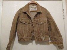 Rare Guess Usa By Georges Marciano Womens Brown Denim Jacket (size S)