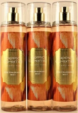 QTY 3 - Bath & Body Works CALYPSO CLEMENTINE Fine Fragrance Body Mist Spray 8Oz