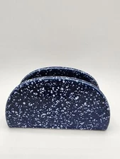 Otagiri Blue Speckled Napkin Holder