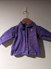 Vintage 90s Winnie the Pooh Small Logo Disney 12-24 Months Button Up Shirt