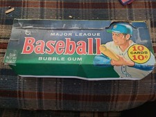 1970 TOPPS MLB BASEBALL EMPTY DISPLAY WAX BOX NEW YORK METS SCRATCH OFF RARE OLD