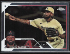 2023 Topps Chrome Update #USC57 Miguel Castro Diamond Backs