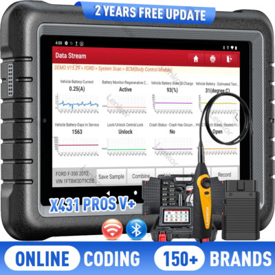 2024 LAUNCH X431 V Pro V+ Elite Bidirectional Car Diagnostic Scanner K~ey Coding