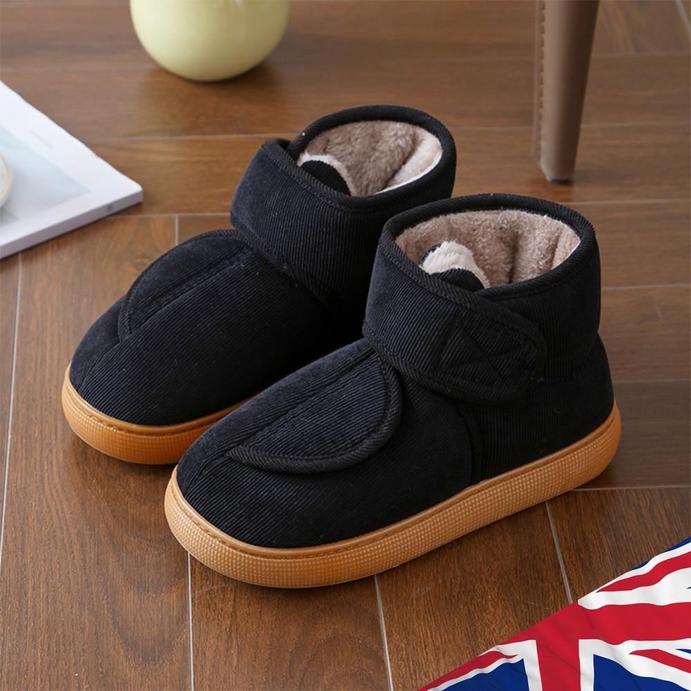 SAOLA Scarpe donna uomo diabetico scarpe linfedema slip on calde per piedi gonfi