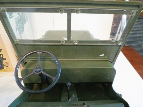 Vintage 1965 Hasbro GI JOE Official Jeep Combat Set #7000 W/Original Box - Nice - Picture 9 of 24