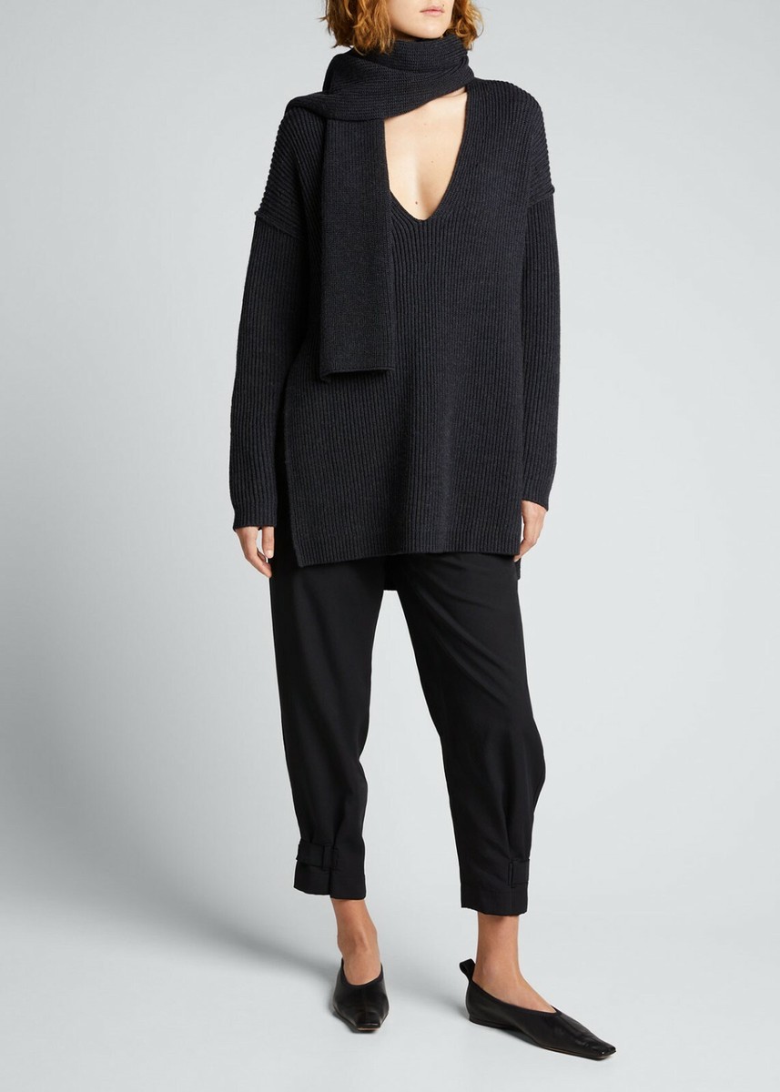NEW Proenza Schouler White Label V-Neck w/ Detachable Sweater