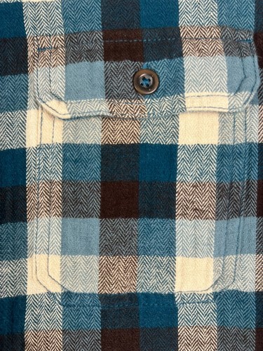 Woolrich Flannel Mens 2XL Shirt Plaid Cotton Long Sleeve Button Up Pocket XXL - Picture 6 of 12