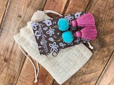 NWT Womens Girls MATILDA JANE Wonderment Winter Love Earrings OS One size NEW