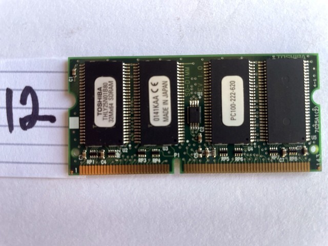 Toshiba Laptop RAM memory THLY12N01A80 32Mx64 SDRAM👀 | eBay