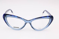 Missoni Mis0172 468 Emerald Blue Cat Eye Eyeglasses Frames 54-16-145
