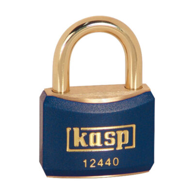 Kasp K12550D2 Lucchetto In Ottone Premium, 50 Mm, Confezione Doppia Con 3 Chiavi - 3