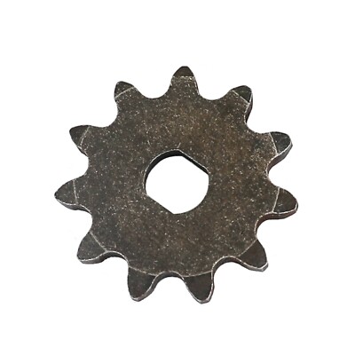 11 Tooth Sprocket Dual D-bore for use with #35 chain for Electric Scooter Motors