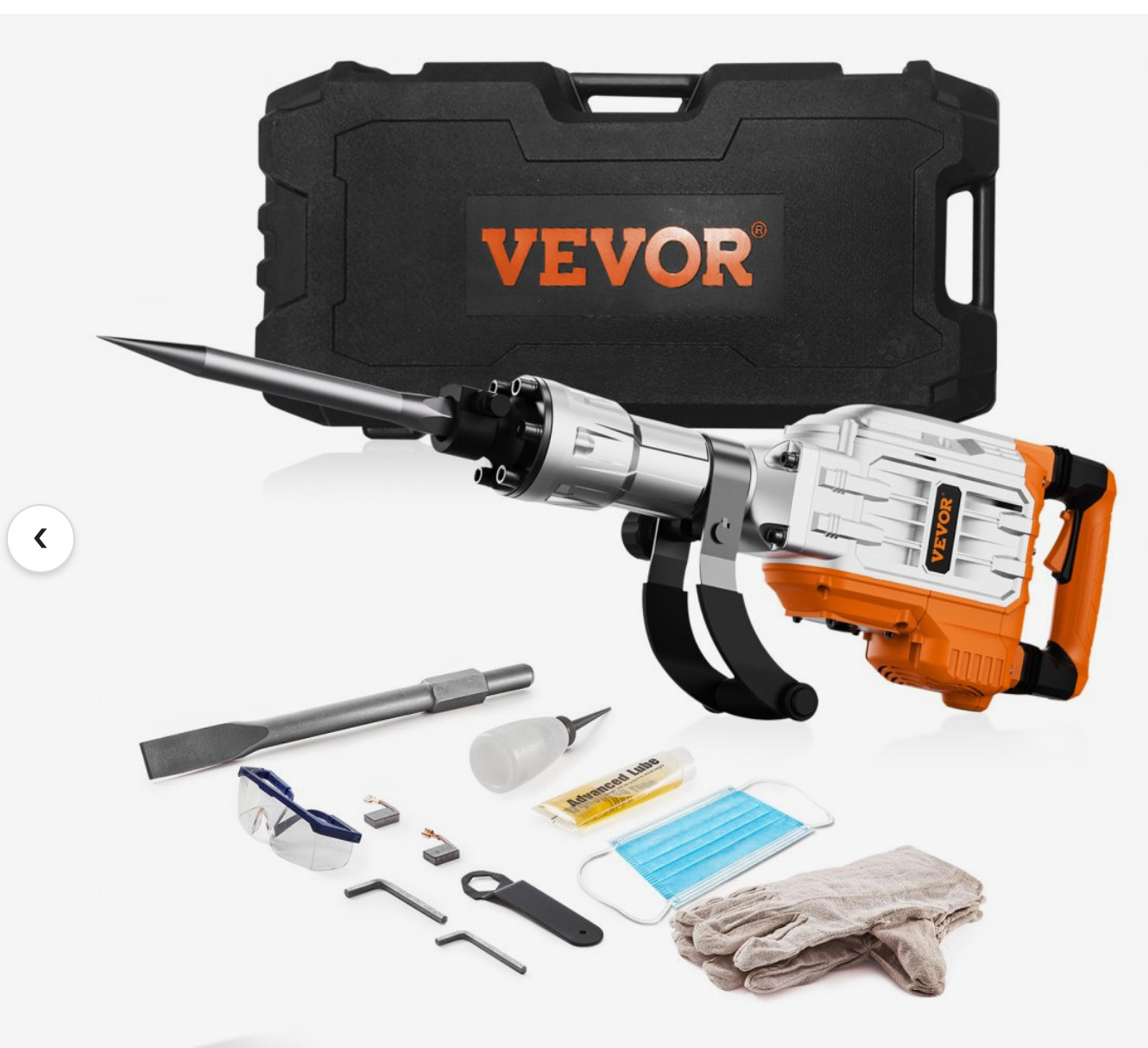 Marteau perforateur burineur 1400W idéal pour casser une dalle en béton