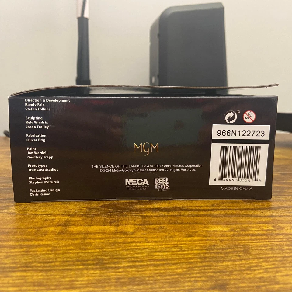 2024 NECA Silence Of The Lambs Hannibal Lecter Prison Escape 7" Action Figure - Image 4 of 4