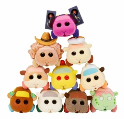 MGA ENTERTAINMENT PUI PUI MOLCAR Fuzmols Plüschpaket 6 cm Stofftier 10 zum Sammeln - Süßes Spie...