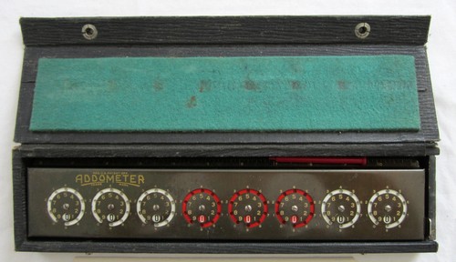 Vintage ADDOMETER In Original Box Reliable Typewriter & Adding Machine ...