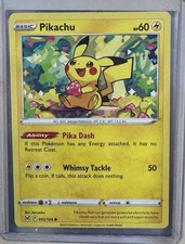 Pokemon TCG PIKACHU 52/196 Common Lost Origin on eBay