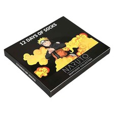 Bioworld Naruto Shippuden 12 Days Of Socks Set NEW IN STOCK