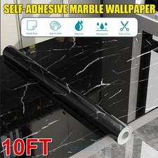 10FT Marble Contact Paper Self Adhesive Peel  Stick PVC Wallpaper Kitchen Film