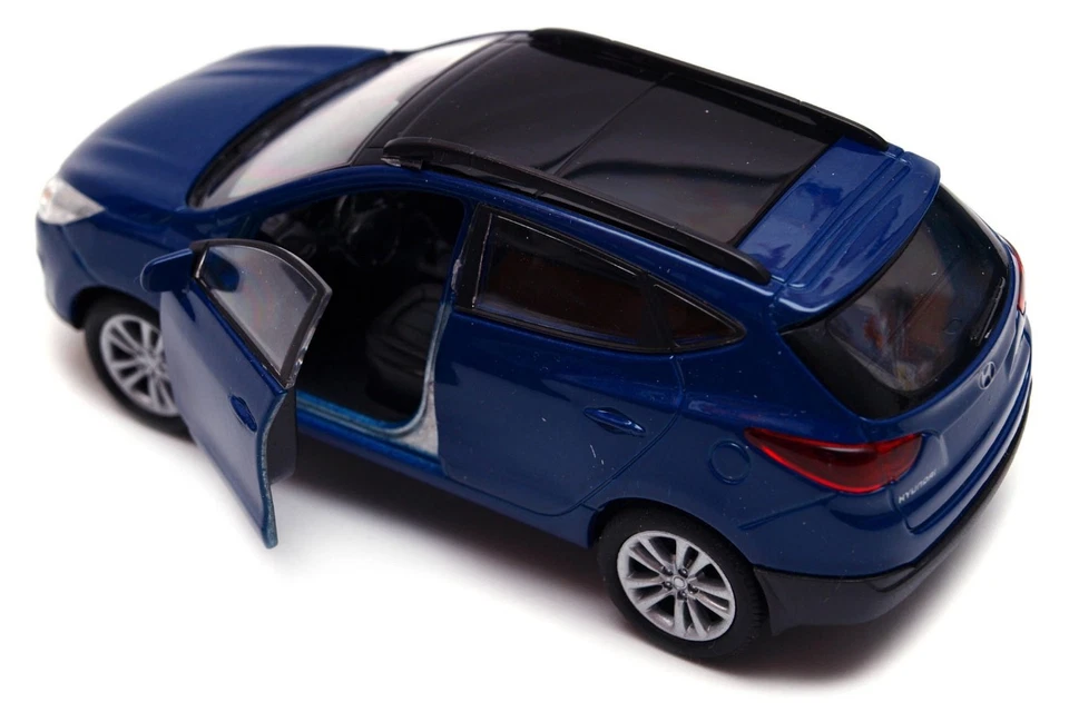 Welly Hyundai Tucson IX 35 фиолетовый металлик 1:34 1:39 масштаб автомобиля США пошлины оплачены - Изображение 4 из 4