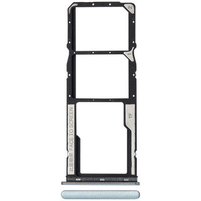Replacement Sim Card Tray Compatible For Xiaomi Redmi 10C (Mint Green)