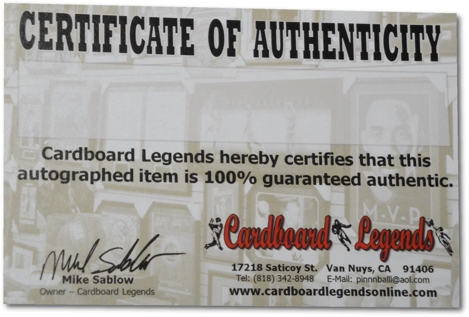 Póster/impresión autografiada por César Izturis 11x14 de los Dodgers de Los Ángeles/30 Foto 2 de 2