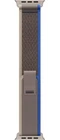 Apple Watch Trail Loop Band 49mm Blue/Gray Titanium Finish S/M