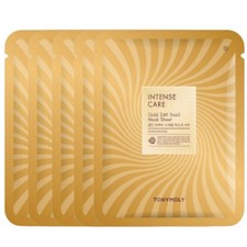 TONYMOLY Intense Care Gold 24K Snail Mask Sheet 5ea Set