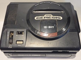 Sega Genesis & Sega CD Model 1 Console Controller 1 Game Shadow Dancer UNTESTED 