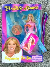 Britney 2000 Performing For You Doll and OOPS Concert Backstage Pass