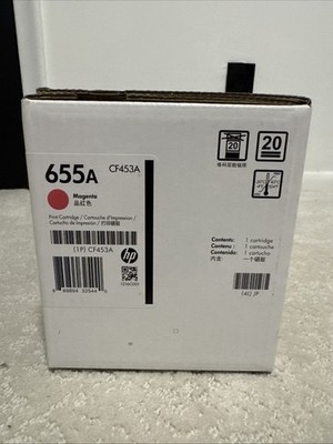 HP 655A CF453A MAGENTA CF453A Brand New EXACTLY AS PICTURED 655A GENUINE HP