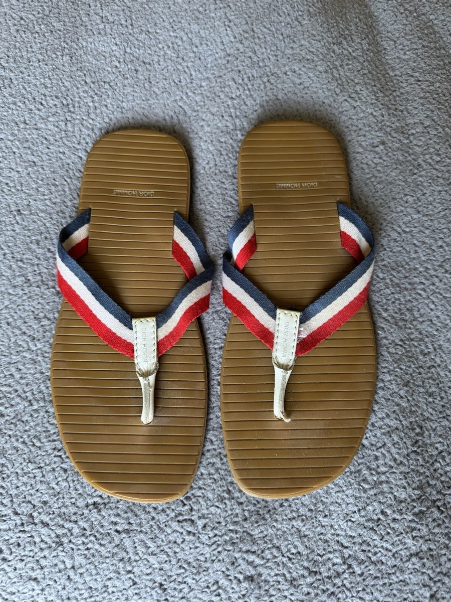 Dior Homme Beach Sandal Flip Flop Hedi Slimane SS05 Read